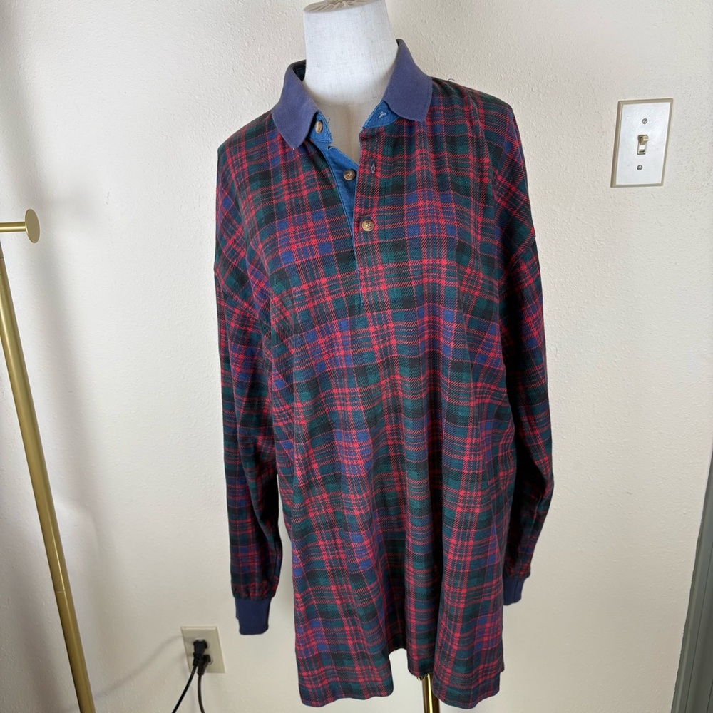 Classic Plaid Long Sleeve Shirt